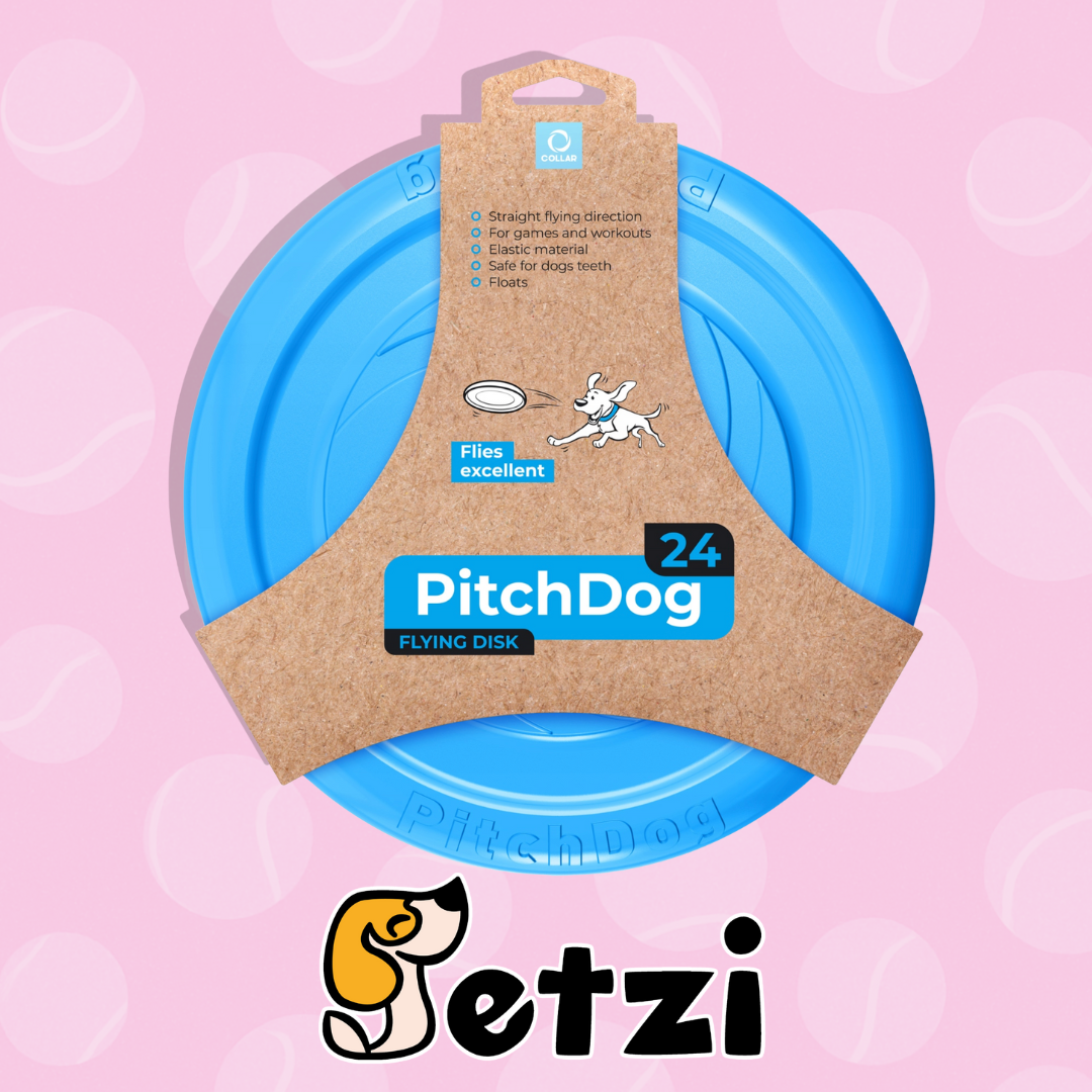 PITCHDOG LATAJĄCY DYSK ŚREDNICA 24CM - RÓŻNE KOLORY