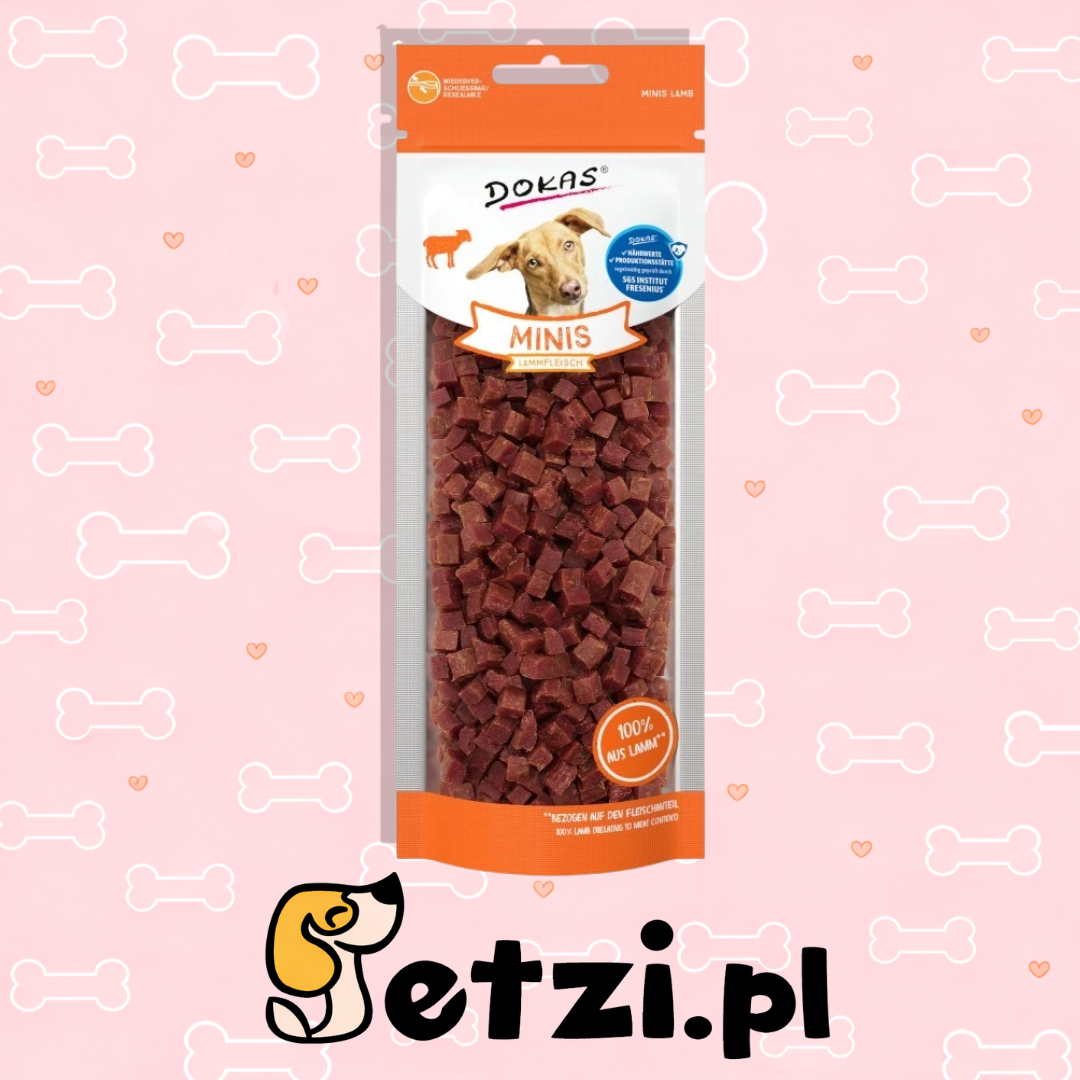 DOKAS MINIS SMACZKI JAGNIĘCINA 70G