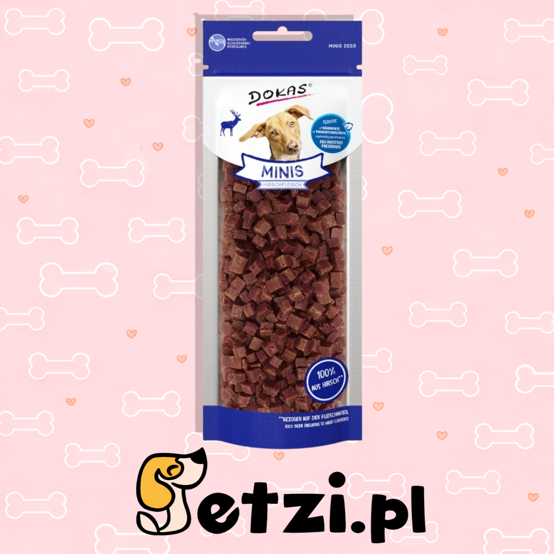 DOKAS MINIS SMACZKI JELEŃ 60G
