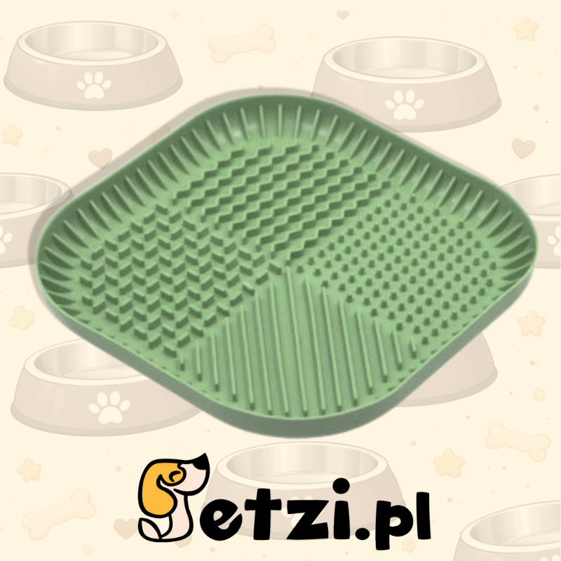 FIBOO FIBOOWL L BUTELKOWA ZIELEŃ - MISKO-MATA SPOWALNIAJĄCA