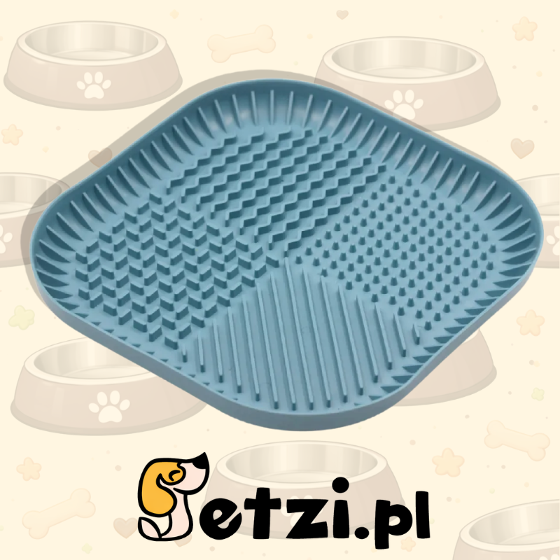 FIBOO FIBOOWL L GRANATOWY - MISKO-MATA SPOWALNIAJĄCA