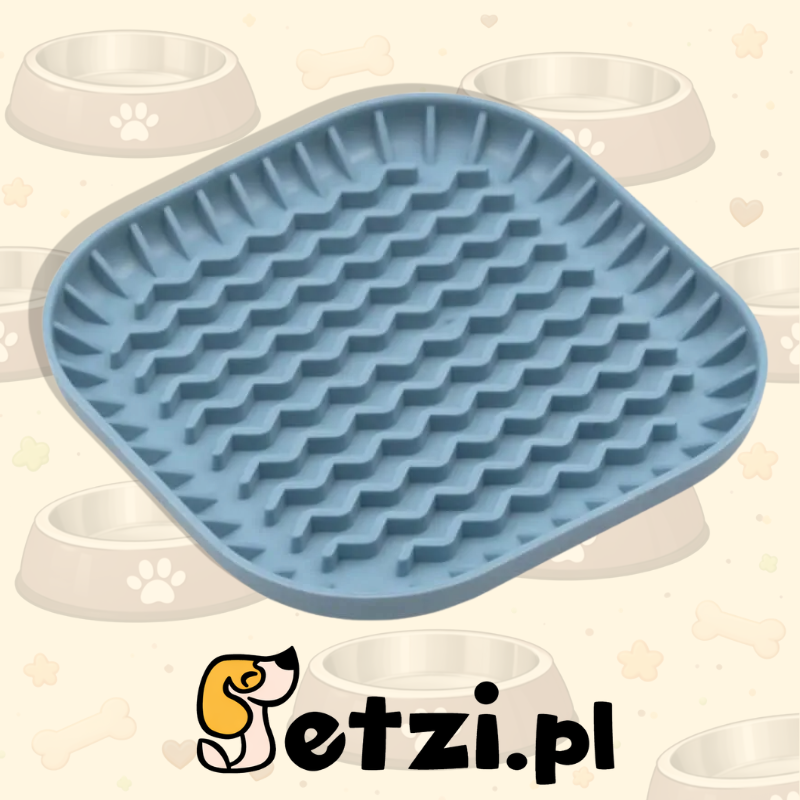 FIBOO FIBOOWL S CIEMNY NIEBIESKI - MISKO-MATA SPOWALNIAJĄCA