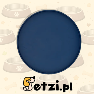 FIBOO FIPLOO GRANATOWY - TALERZYK Ø 21,5 CM