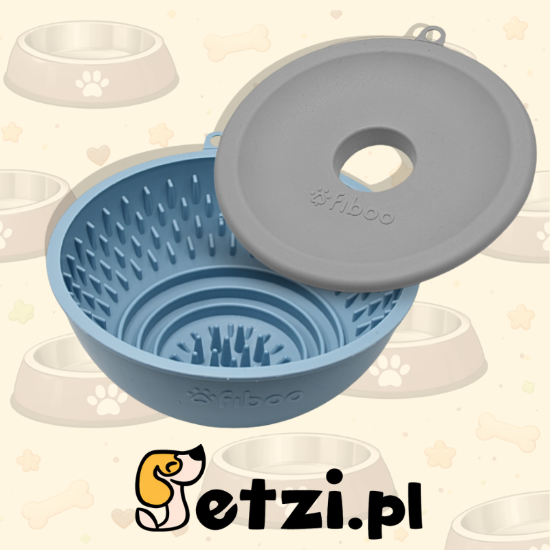 FIBOO FLIP FIBOOWL + PRZYKRYWKA CIEMNY NIEBIESKI