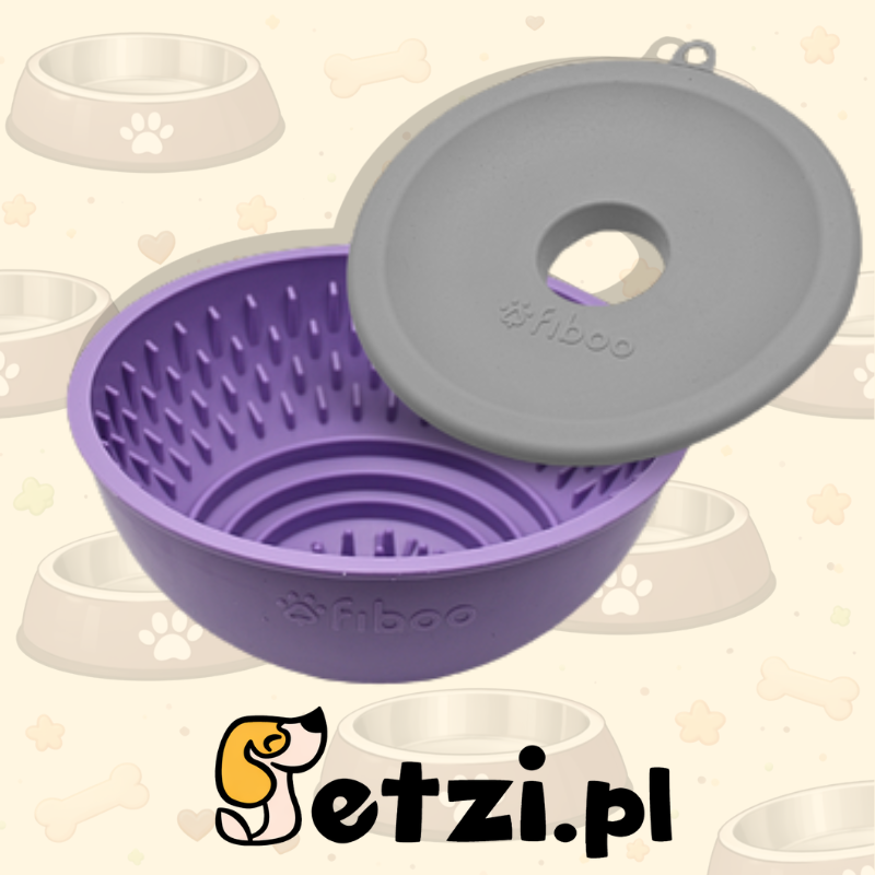 FIBOO FLIP FIBOOWL + PRZYKRYWKA FIOLETOWA