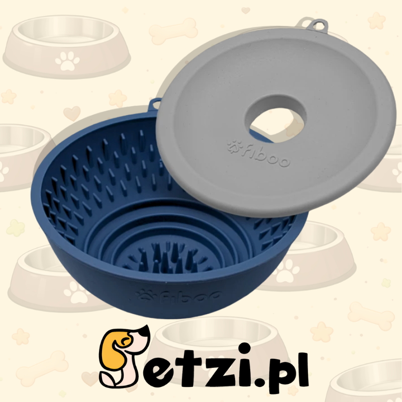 FIBOO FLIP FIBOOWL + PRZYKRYWKA GRANATOWY