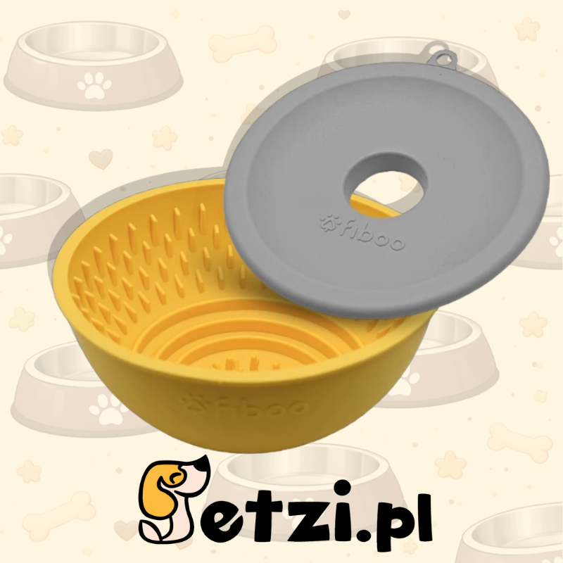 FIBOO FLIP FIBOOWL + PRZYKRYWKA ŻÓŁTY