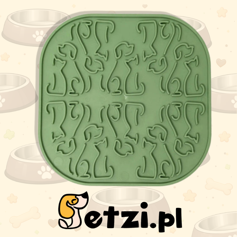 FIBOO LOLLIPOP ZIELONY - MATA DO LIZANIA 19 X 19CM