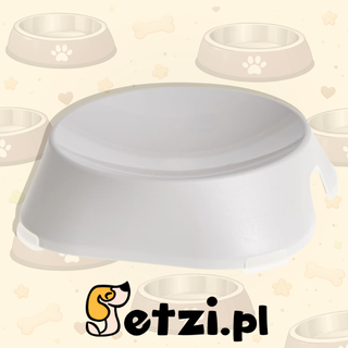 FIBOO MISKA PŁYTKA BIAŁY - EKOLOGICZNA I PRAKTYCZNA