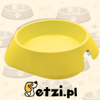 FIBOO MISKA PODRÓŻNA M FLEXI 400 ML ŻÓŁTY