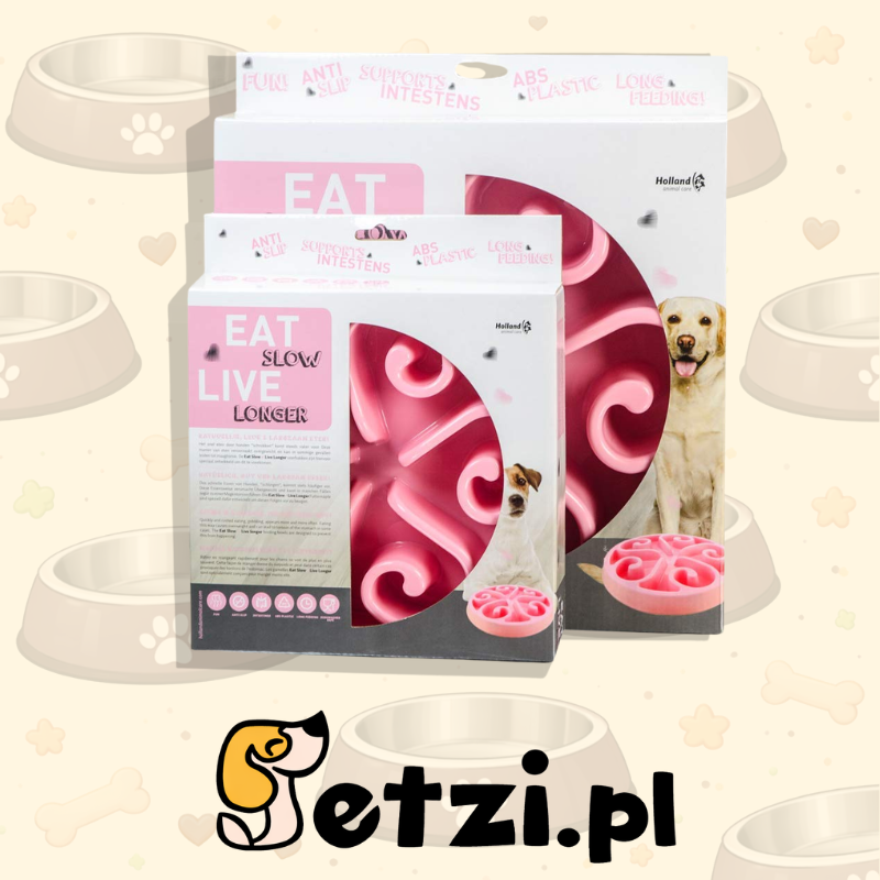 EAT SLOW LIVE LONGER ORIGINAL PINK S