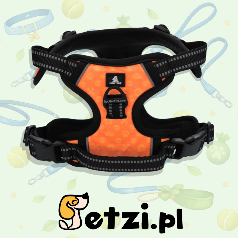 SPOTTED! PRO HARNESS ORANGE XS