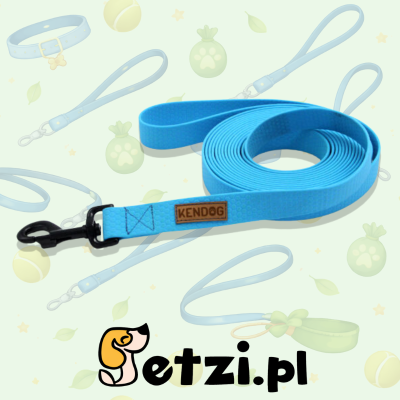 KENDOG SMYCZ TRENINGOWA PVC BLUE 16MM 10M