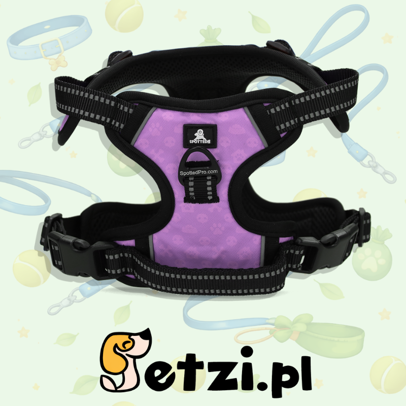 SPOTTED! PRO HARNESS PURPLE XXS