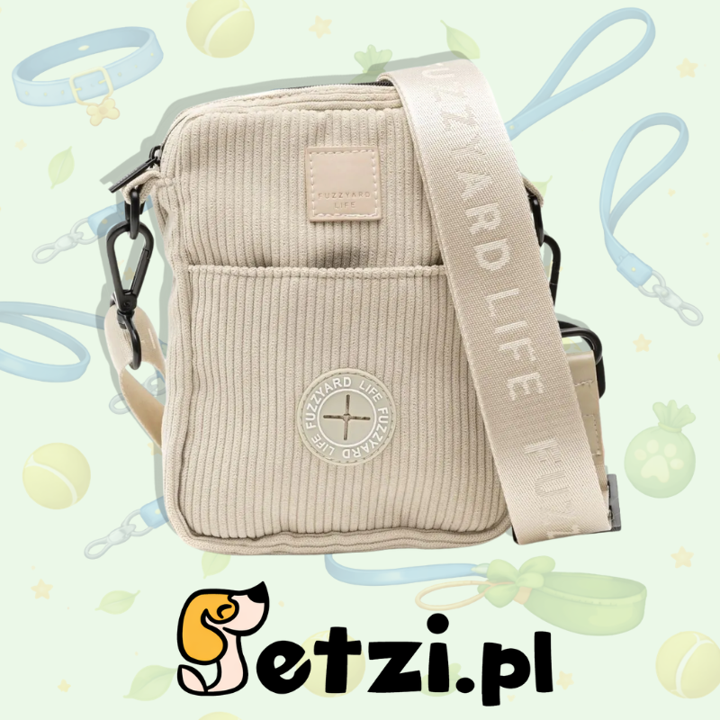 FUZZYARD CROSS BODY BAG SANDSTONE - SASZETKA NA PRZYSMAKI