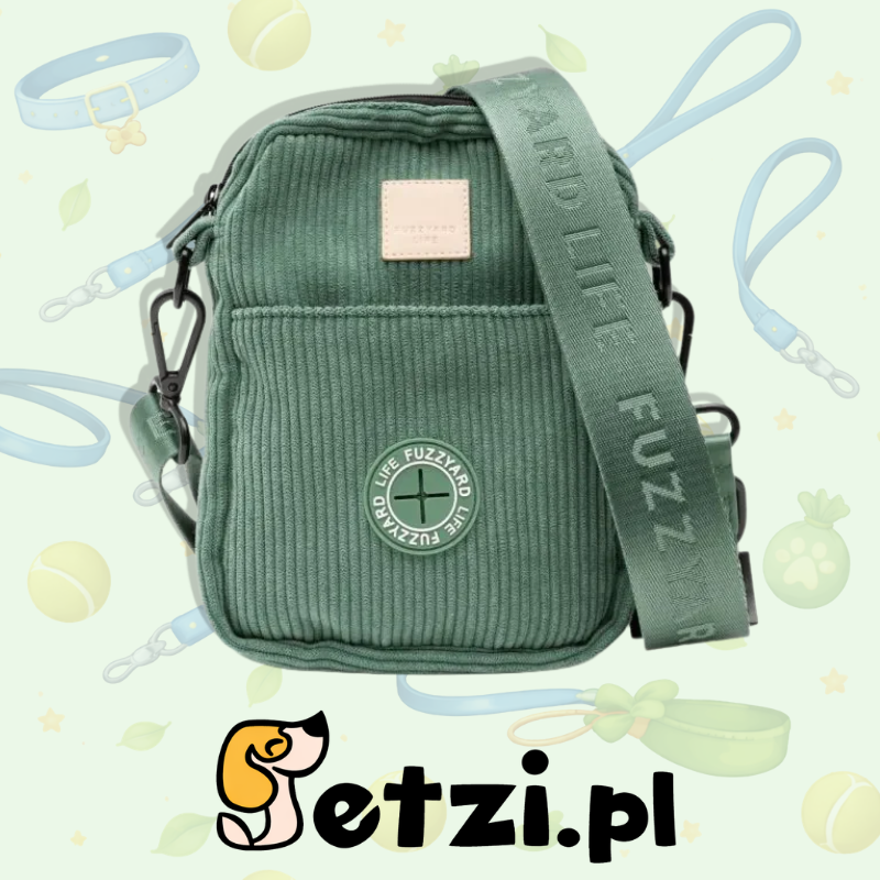 FUZZYARD CROSS BODY BAG MYRTLE GREEN - SASZETKA NA PRZYSMAKI