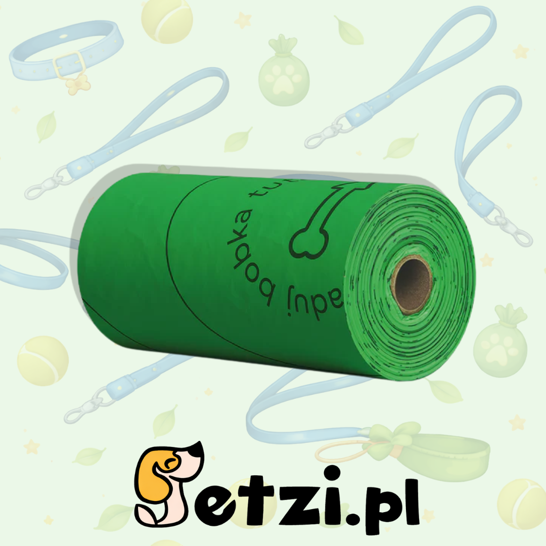 GREEN PAW POOP BAG - WORECZKI NA PSIE ODCHODY