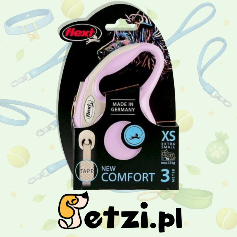 FLEXI NEW COMFORT XS SMYCZ AUTOMATYCZNA TAPE 3M RÓŻOWY