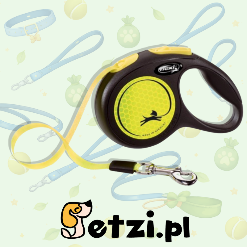 FLEXI NEW NEON XS SMYCZ AUTOMATYCZNA TAPE 3M ŻÓŁTY