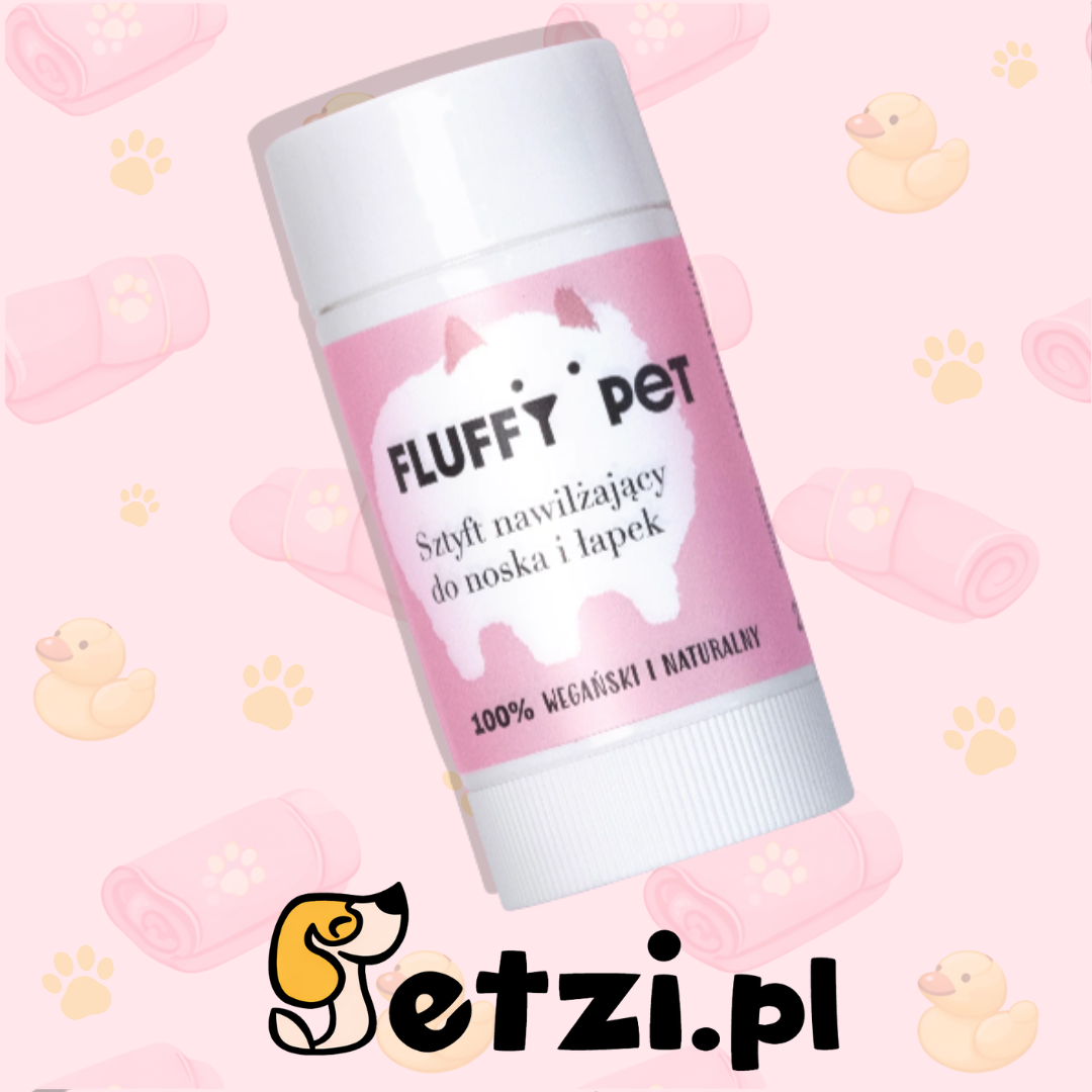 FLUFFY PET SZTYFT NAWILŻAJĄCY DO NOSKA I ŁAPEK DLA PSA 23ML
