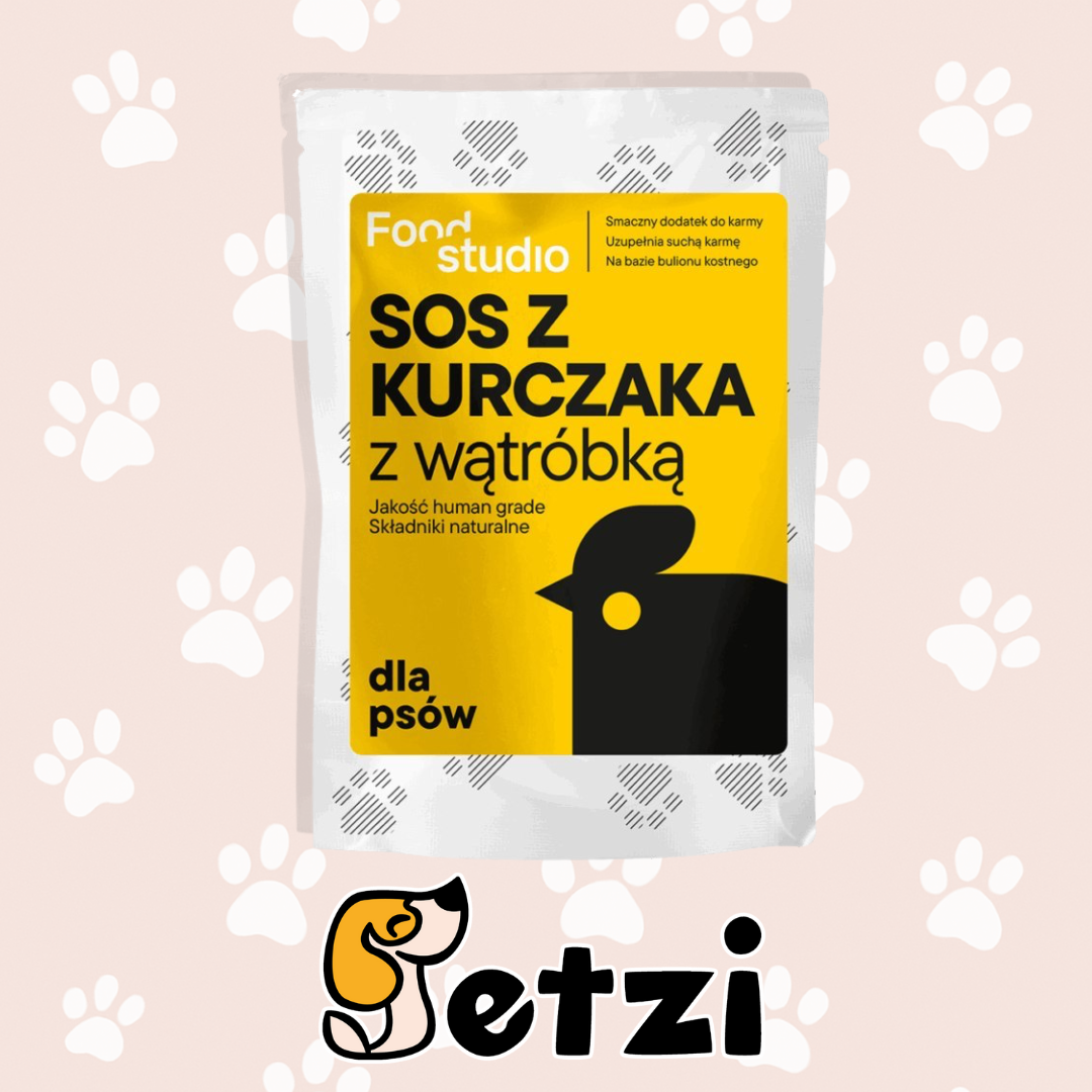 FOOD STUDIO CHEFS SOSY Z WĄTRÓBKĄ DLA PSA - RÓŻNE RODZAJE