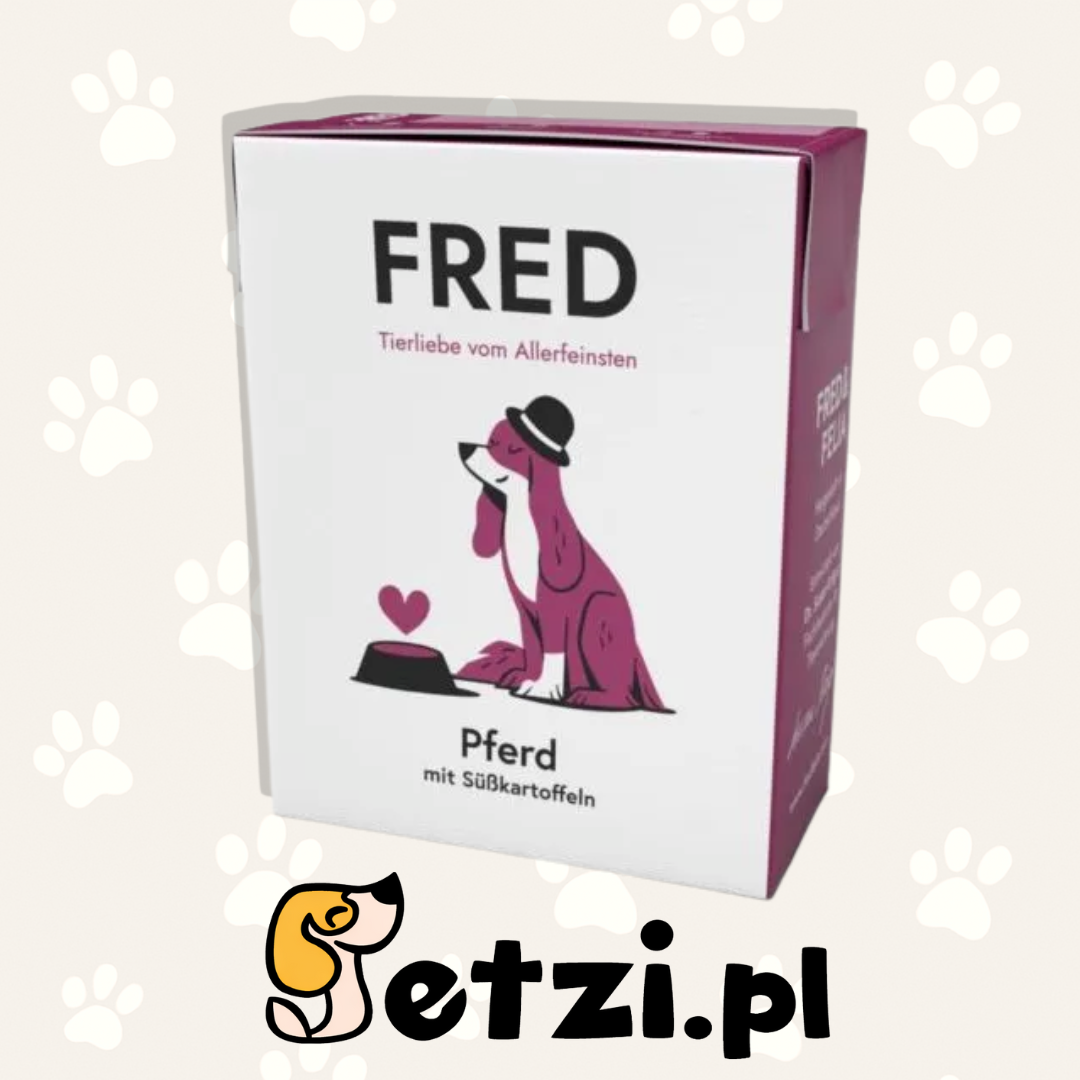 FRED MOKRA KARMA DLA PSA KONINA Z BATATAMI 390G