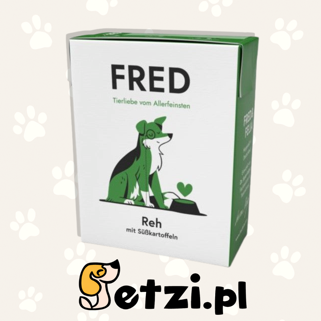 FRED MOKRA KARMA DLA PSA SARNA Z BATATAMI 390G