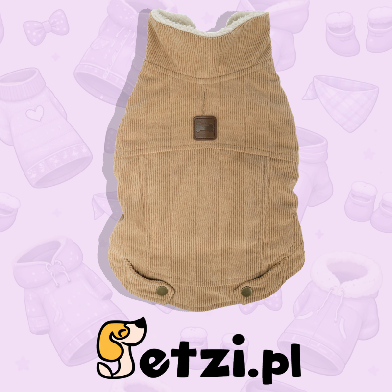FLAMINGO COAT ENDOR BEIGE 40CM