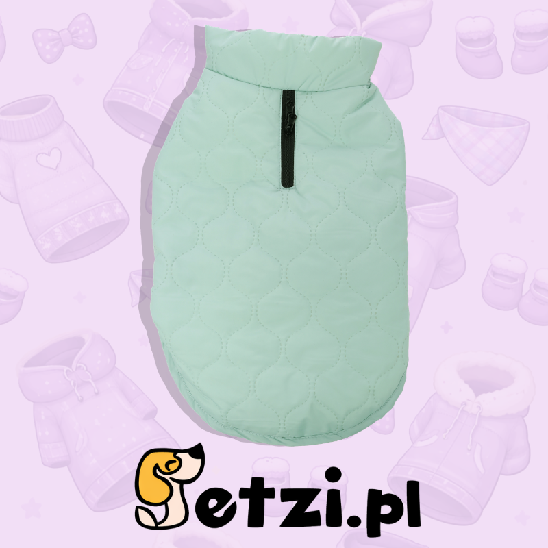 FLAMINGO COAT TOSCA MINT GREEN 55CM