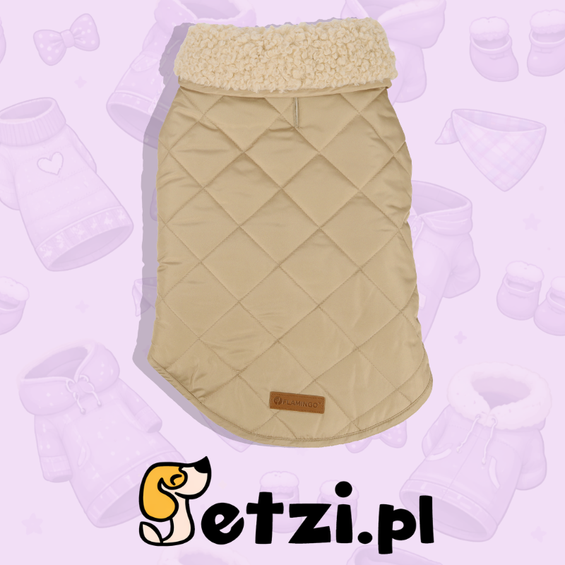 FLAMINGO COAT BONNIE BEIGE 30CM
