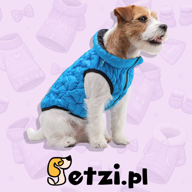 AIRYVEST UNI KURTKA DWUSTRONNA M 48 NIEBIESKI-CZARNY
