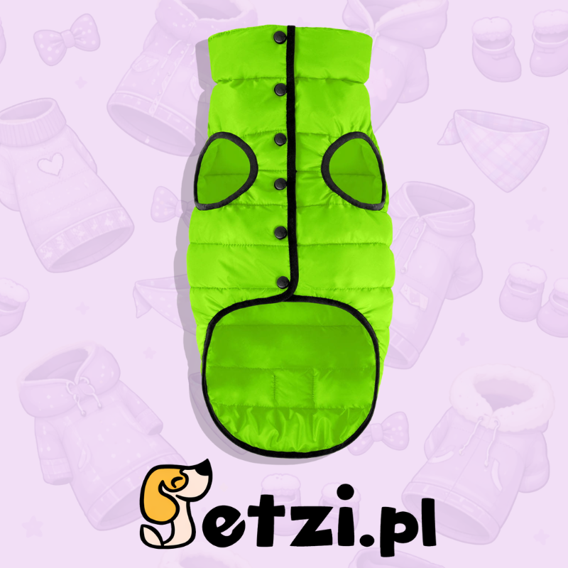 AIRYVEST ONE KURTKA L 65 JASNOZIELONY