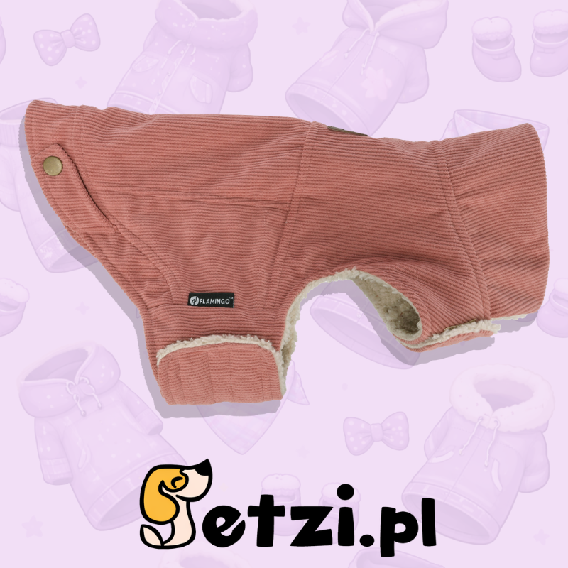FLAMINGO COAT ENDOR PINK 20CM