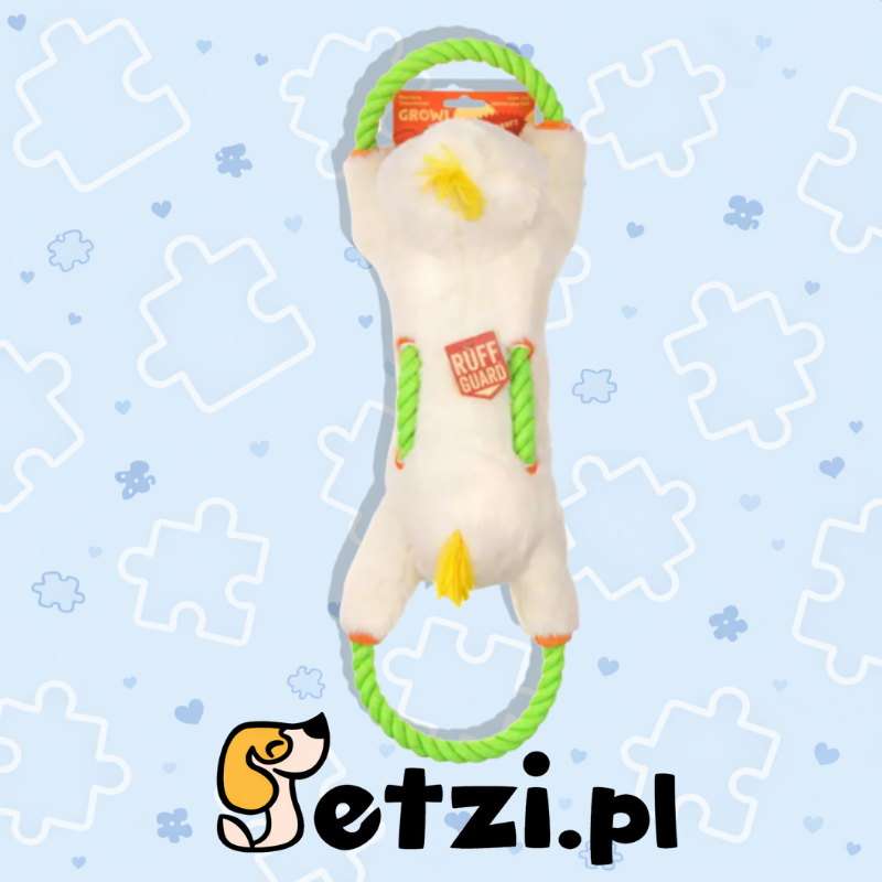 GROWL HAYSTACKERZ DUCK YELLOW - PLUSZOWO-LINOWA ZABAWA