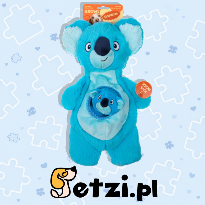 GROWL SIDEKICKS KOALA BLUE - PLUSZOWA NORKA
