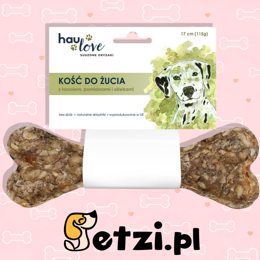 HAULOVE PRZYSMAK DLA PSA KOŚĆ DO ŻUCIA Z DODATKIEM DORSZA 17CM