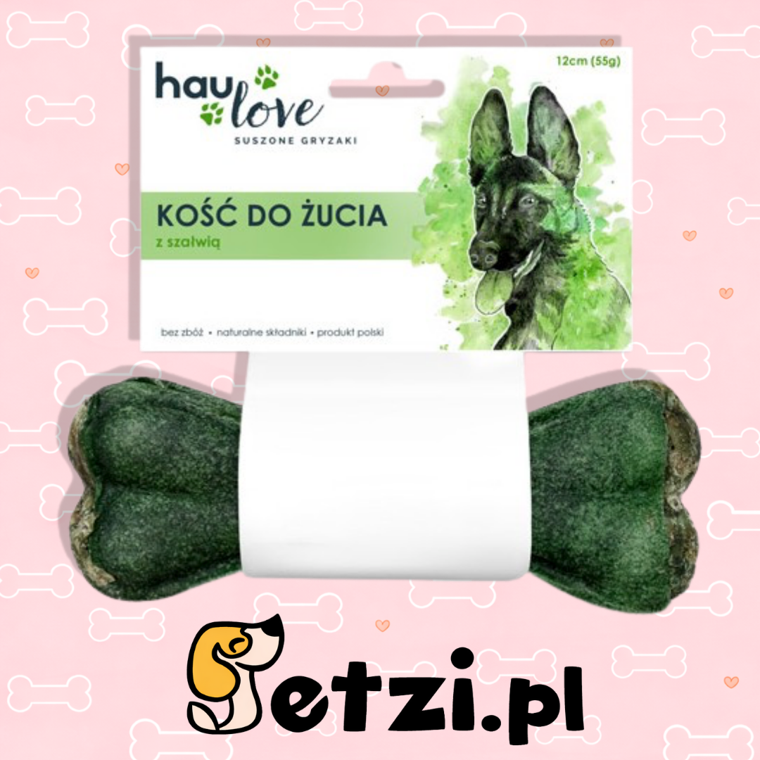 HAULOVE PRZYSMAK DLA PSA KOŚĆ DO ŻUCIA Z SZAŁWIĄ 12CM