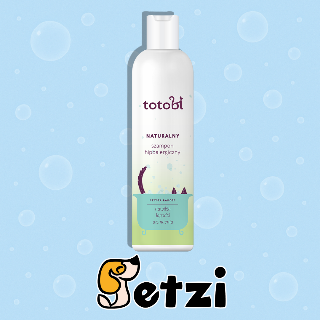 TOTOBI NATURALNY SZAMPON DLA PSA I KOTA – RÓŻNE RODZAJE