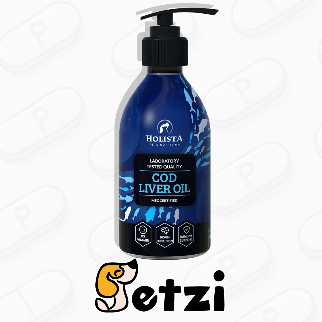 HOLISTA COD LIVER OIL 250ML - OLEJ Z WĄTROBY DORSZA