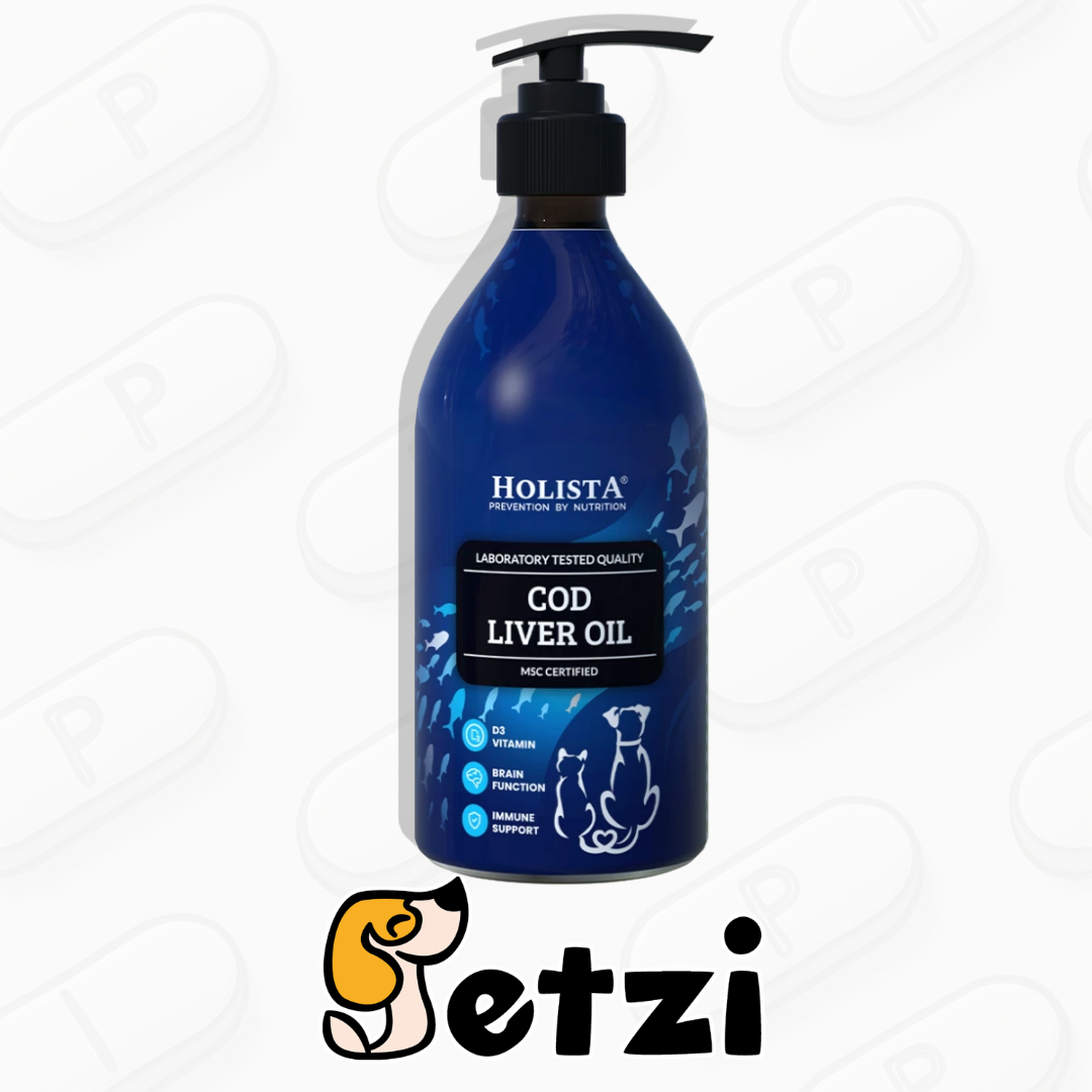 HOLISTA OMEGA3 JUNIOR OIL 1000ML - OLEJ Z DZIKICH RYB DLA SZCZENIĄT