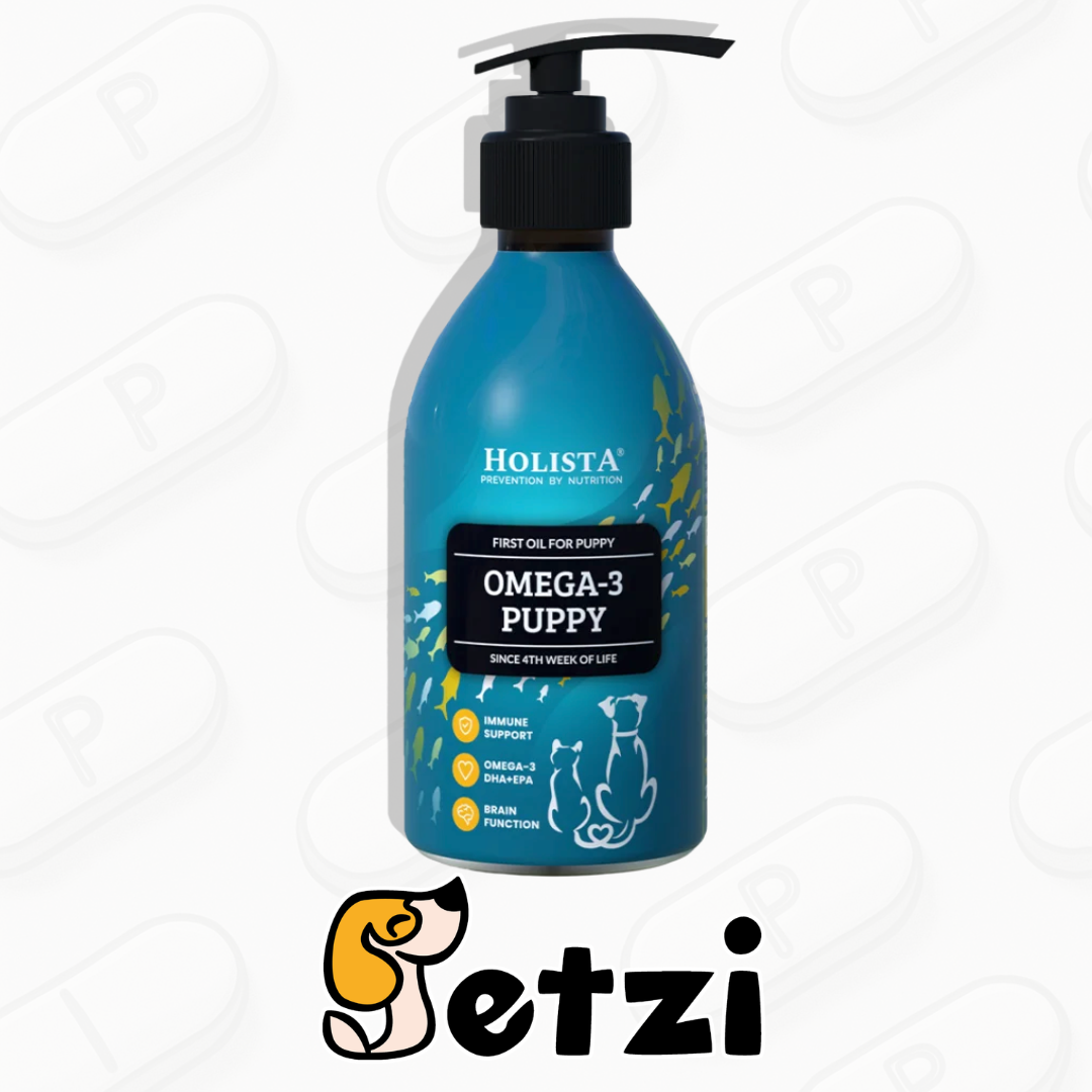 HOLISTA OMEGA3 PUPPY OIL 200ML - OLEJ Z DZIKICH RYB DLA SZCZENIĄT