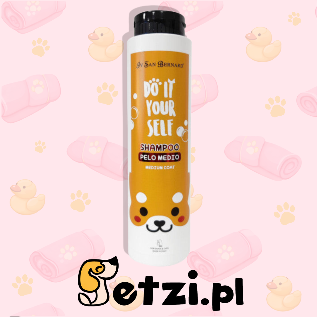 IV SAN BERNARD DIY MEDIUM COAT SZAMPON DLA PSA I KOTA 300 ML