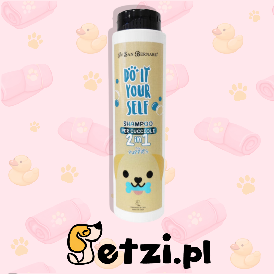 IV SAN BERNARD DIY SZAMPON DLA PSA I KOTA 2IN1 FOR PUPPIES 300 ML