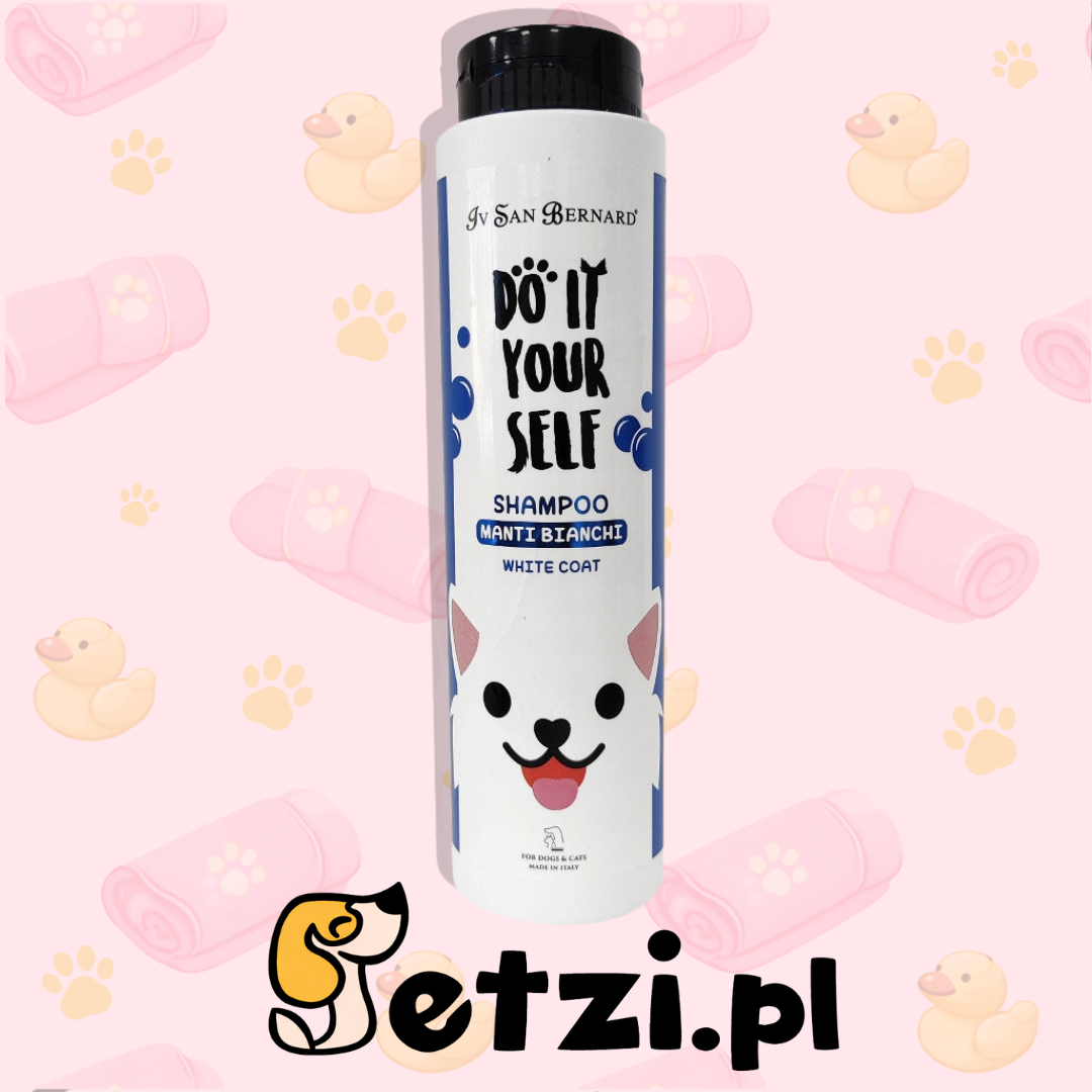 IV SAN BERNARD DIY WHITE COAT SZAMPON DLA PSA I KOTA 300 ML