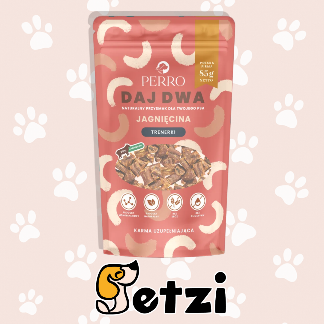 PERRO DAJ DWA – TRENERKI DLA PSA, 85G – RÓŻNE SMAKI