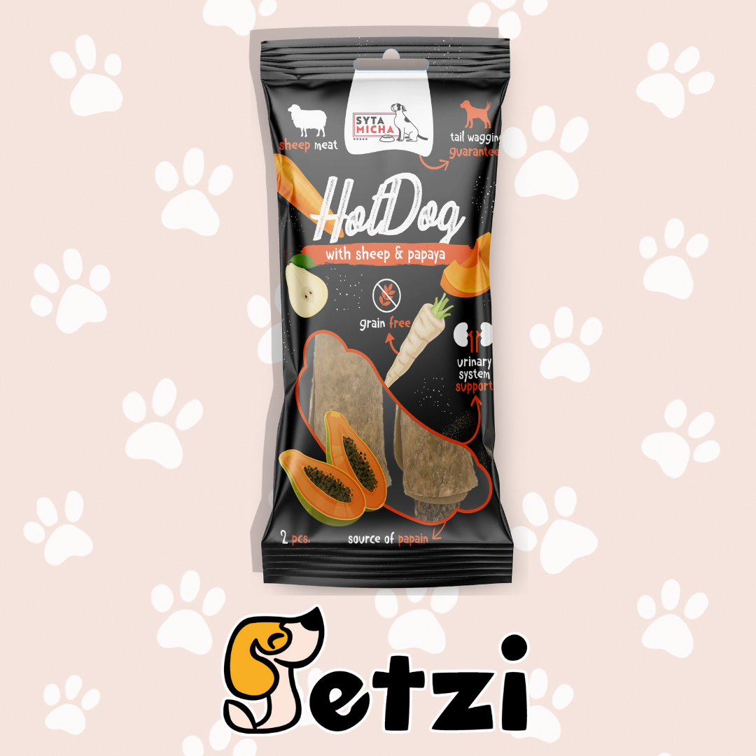 SYTA MICHA HOT DOG DO ŻUCIA DLA PSA – RÓŻNE RODZAJE