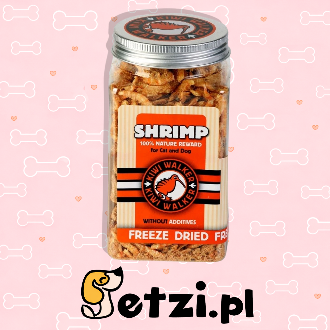 KIWI WALKER 100% KREWETKI LIOFILIZOWANE 50G