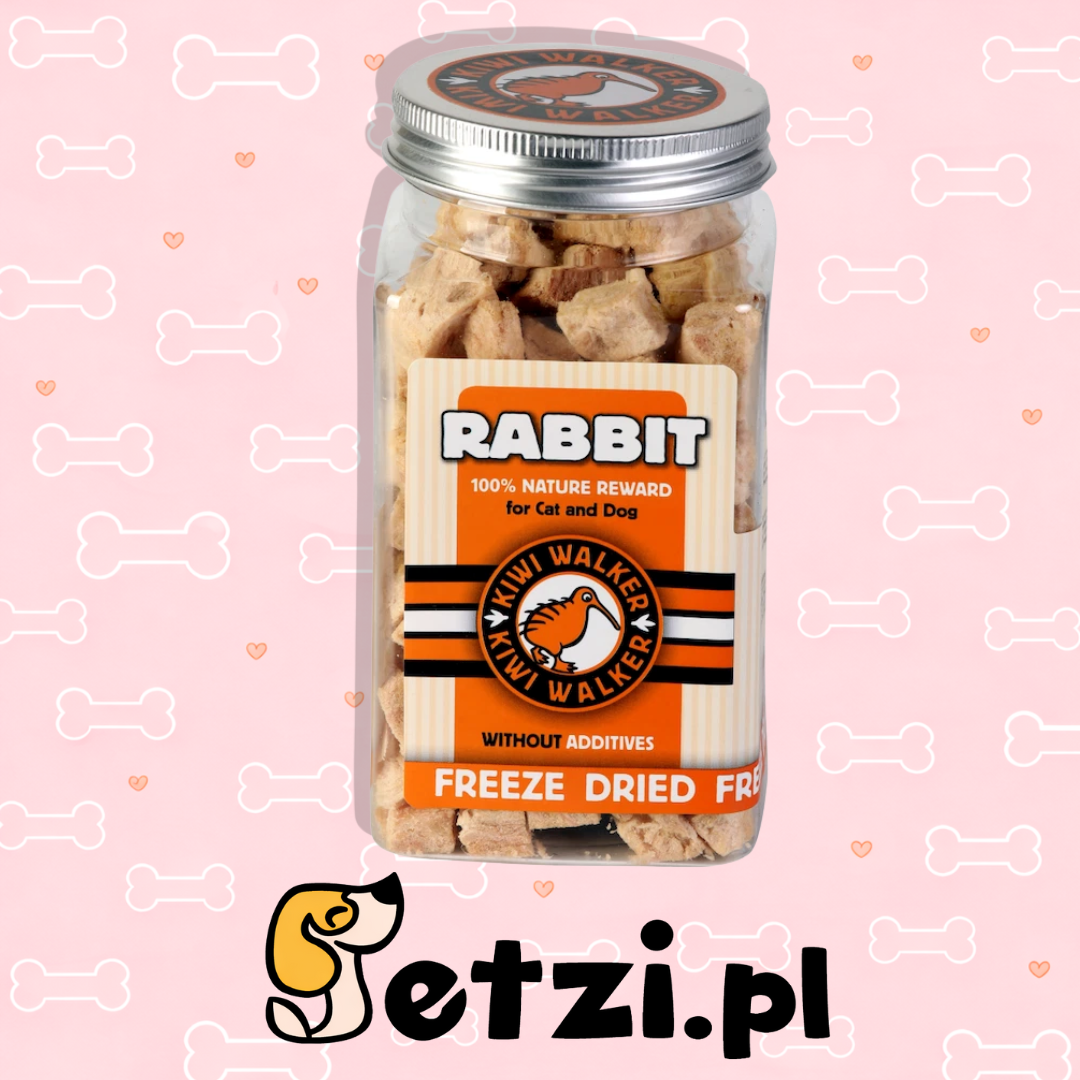 KIWI WALKER 100% KRÓLIK LIOFILIZOWANY 75G