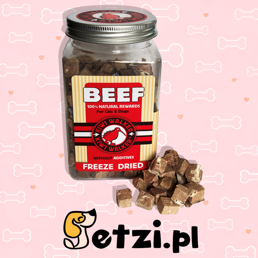 KIWI WALKER 100% WOŁOWINA LIOFILIZOWANE SMACZKI 40G