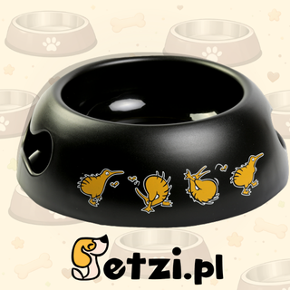 KIWI WALKER BLACK BOWL MISKA POMARAŃCZOWA